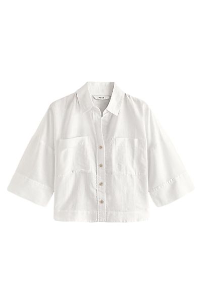 Next Kurzarmbluse Kurzärmeliges Safari Hemd aus günstig online kaufen