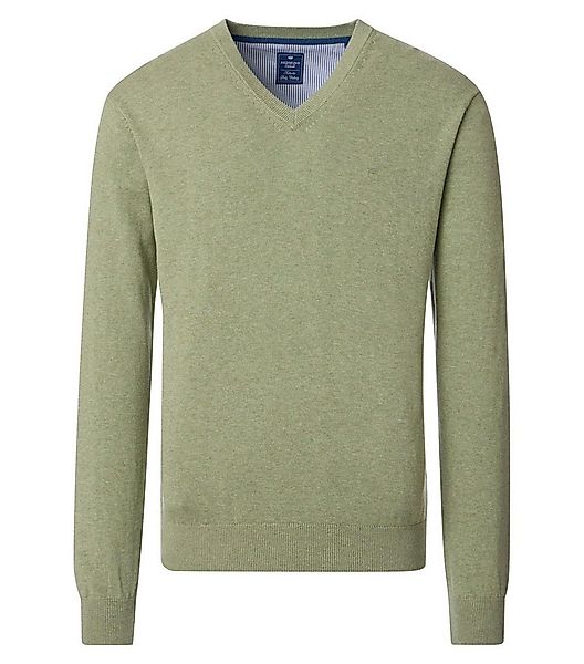 Redmond V-Ausschnitt-Pullover REDMOND Casual Herren Pullover Langarm V-Neck günstig online kaufen