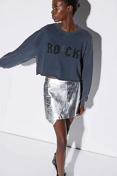 No Matter What Kapuzenpullover Kurzarm-Sweatshirt mit Rundhalsausschnitt günstig online kaufen