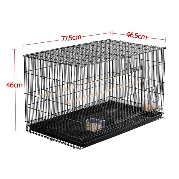 Yaheetech Vogelkäfig, Käfig mit ausziehbarer Schublade günstig online kaufen