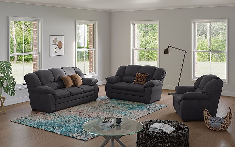 COTTA Polstergarnitur Casino, Sofa Set, 3-2-1 Sitzer, Wohnzimmer Garnitur, günstig online kaufen