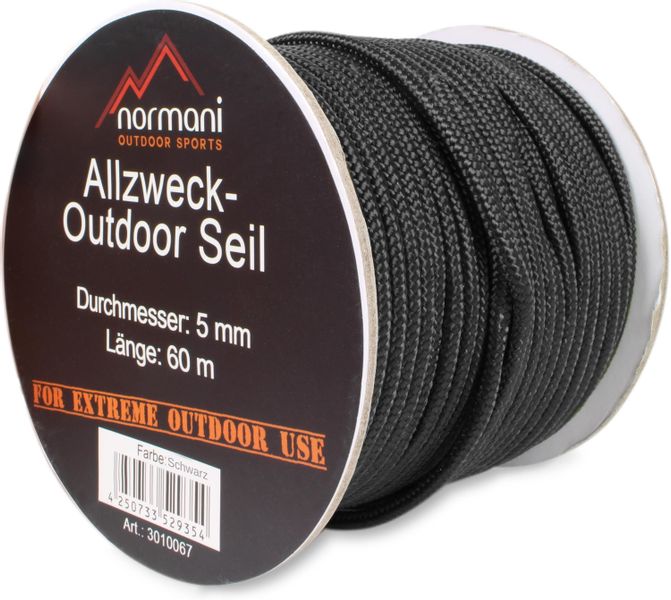 normani Allzweck-Outdoor-Seil 5 mm x 60 günstig online kaufen