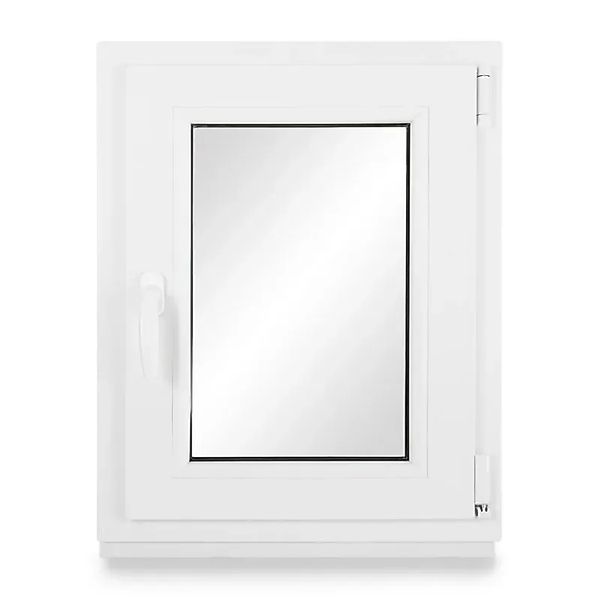 Neruli Kellerfenster Kunststoff Weiß Dreh-Kipp 80x90 cm BxH DIN Rechts 3 -F günstig online kaufen