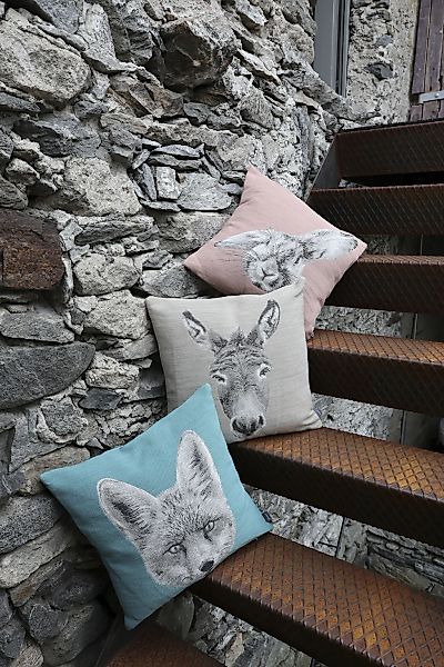 PAD Dekokissen "Moo" Made in Europe, Kissenhülle ohne Füllung, 1 Stück günstig online kaufen