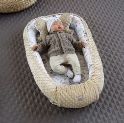 Loolay Baby-Reisebett HASE Beige Weiß/ MINKY günstig online kaufen