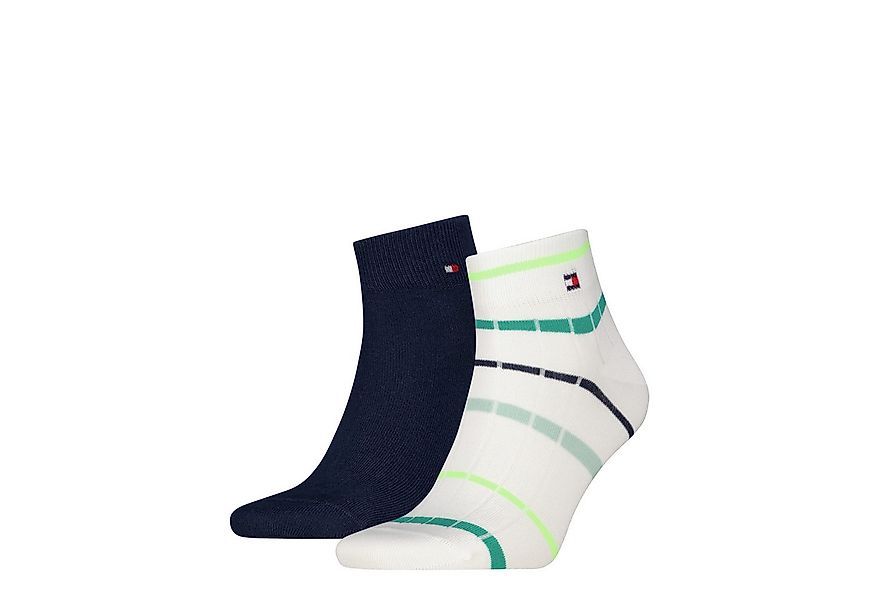 Tommy Hilfiger Kurzsocken TH MEN QUARTER 2P SUMMER BRETON (2 Paar) günstig online kaufen