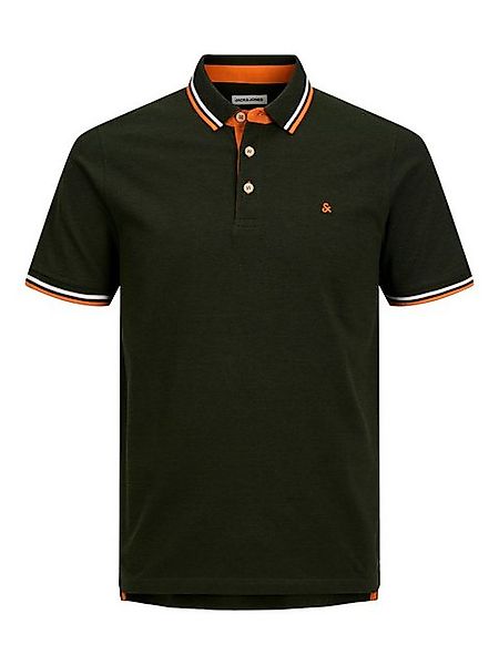 Jack & Jones Poloshirt Polo Shirt JJEPAULOS Sommer Hemd Kragen Pique Cotton günstig online kaufen