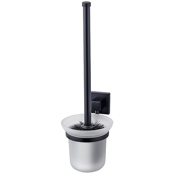 Fackelmann Toilettenbürste mit Halter New York Schwarz günstig online kaufen