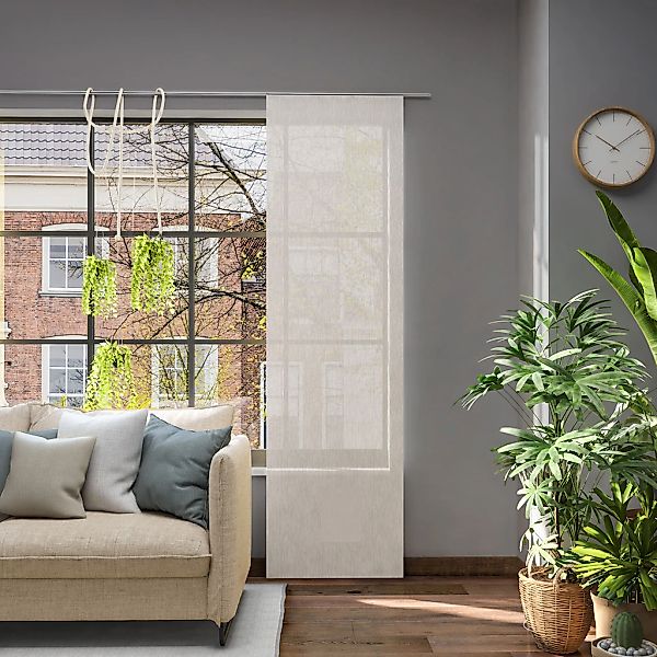 Neutex for you Schiebegardine "Libre-ECO" Paneelwagen 1 Stk. tlg. 60 x 245 günstig online kaufen