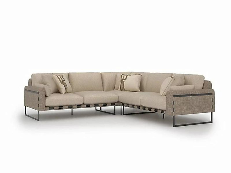 JVmoebel Ecksofa Luxus Neu Eck Sofa L-Form Wohnzimmer Einrichtung Polstermö günstig online kaufen