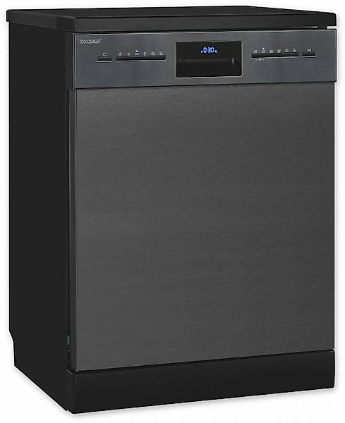 exquisit Standgeschirrspüler »GSP9614-030B« 14 Maßgedecke Stand-/Unterbauge günstig online kaufen