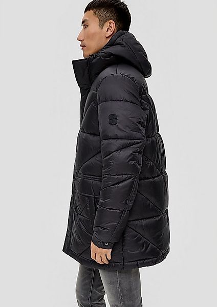 s.Oliver Winterjacke Outdoor-Jacke Steppjacke mit Label-Patch günstig online kaufen