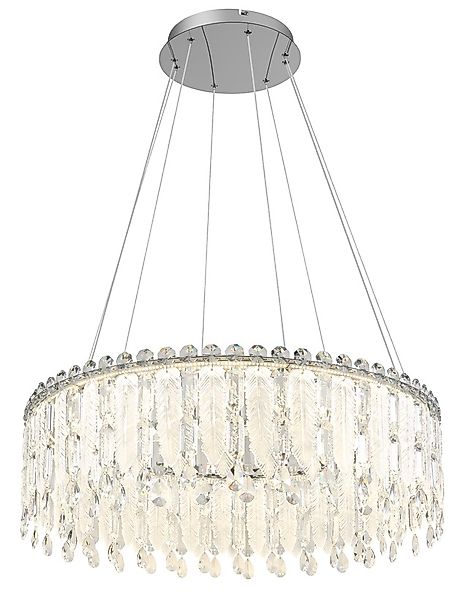 GLOBO LIGHTING Hängeleuchte »KLUNKA« LED-Modul 1 Stk. warmweiß - kaltweiß H günstig online kaufen