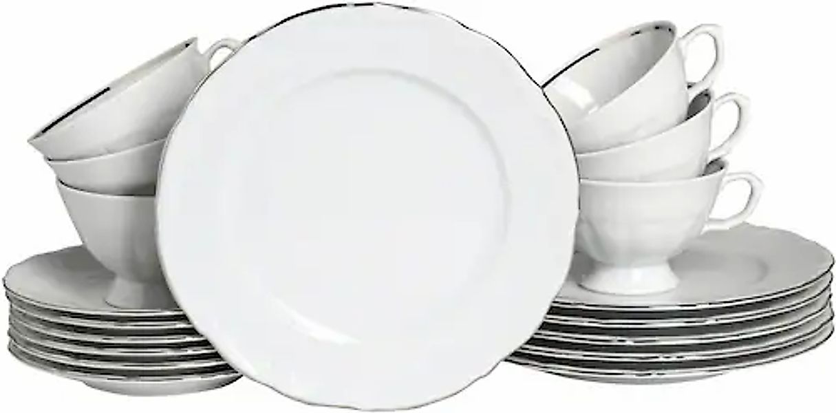 CreaTable Kaffeeservice »Maria Theresia, KaffeeService 18-tlg«, (Set, 18 tl günstig online kaufen
