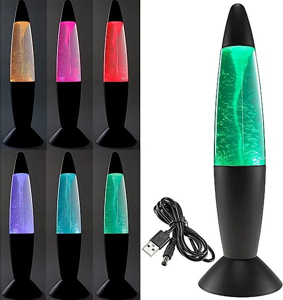 ChiliTec Lavalampe ChiliTec Tornado Lampe LED Dekoleuchte - Tischleuchte 37 günstig online kaufen