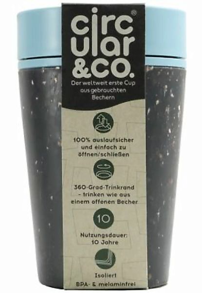 circular&co® Circular & Co Kaffeebecher 227 ml Isolierbecher AdultU schwarz günstig online kaufen