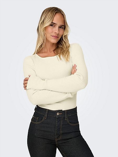 ONLY Strickpullover ONLIBI LS RIB BOATNECK CC KNT günstig online kaufen