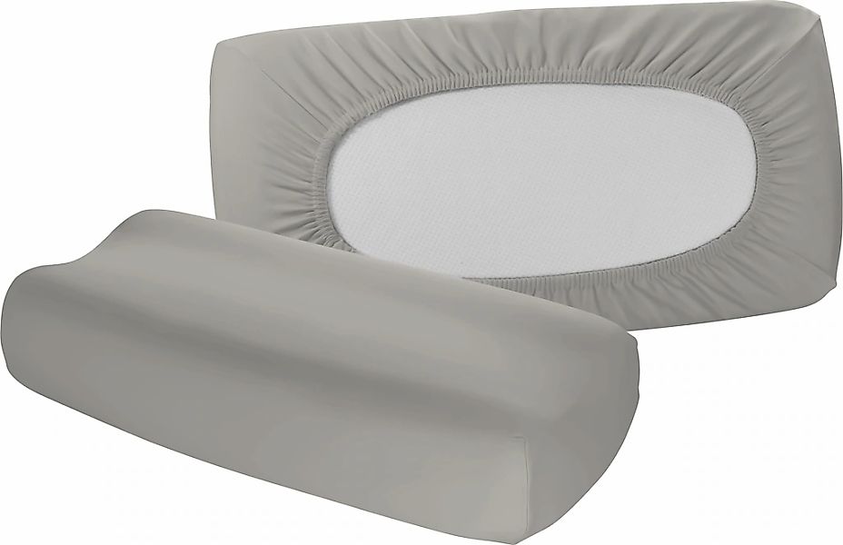 fleuresse Kissenbezug "Vital comfort" Baumwolle-Elasthan Kissenbezug, 40x60 günstig online kaufen