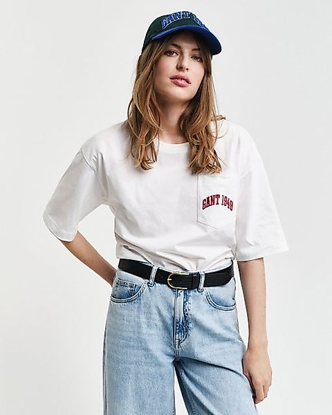 Gant T-Shirt POCKET GRAPHIC TSHIRT Grafische günstig online kaufen