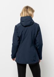 Jack Wolfskin 3-in-1-Funktionsjacke "GLAABACH 3IN1 JKT W" 2 teilig, mit Kap günstig online kaufen
