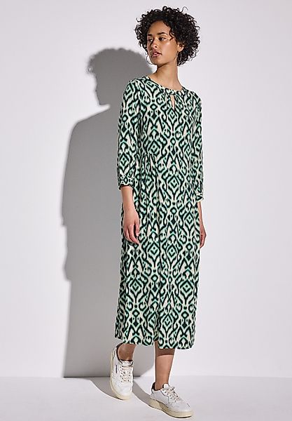 STREET ONE Midikleid, mit Rundhalsausschnitt günstig online kaufen