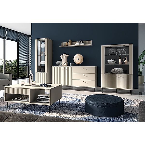 Lomadox Wohnzimmer-Set SALOU-131, (Mega-Spar-Set, 5-St., 5-tlg), günstig online kaufen