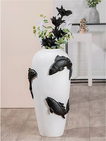 Casablanca by Gilde Bodenvase "Vase "Koi"" günstig online kaufen