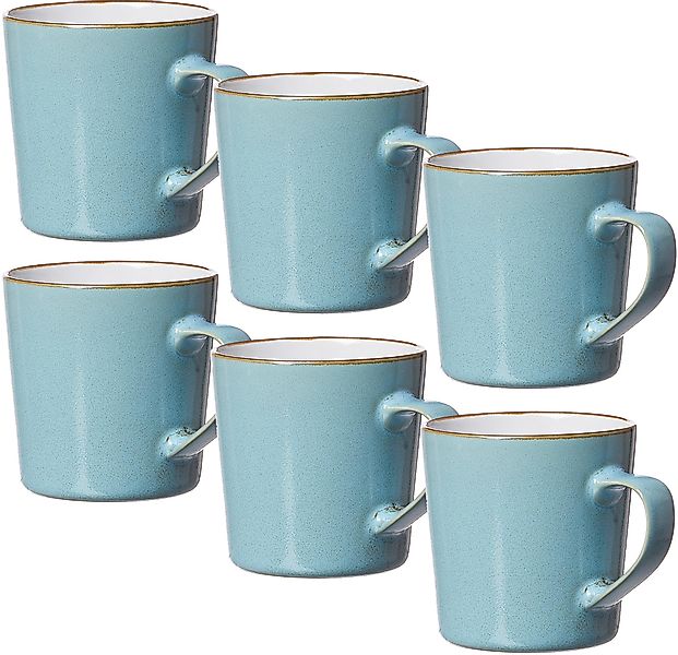 Ritzenhoff & Breker Becher »Kaffeebecher-Set Visby 6tlg, Weiß«, (Set, 6 tlg günstig online kaufen