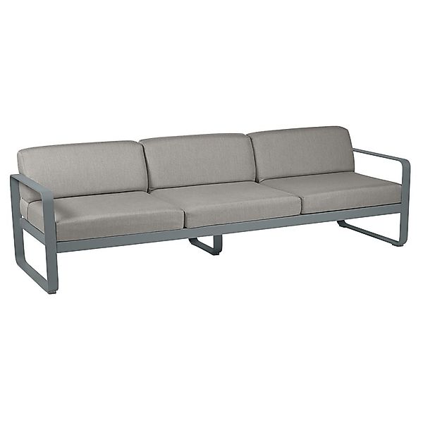 Bellevie 3-Sitzer Lounge-Sofa 26 Gewittergrau B8 Taupegrau günstig online kaufen