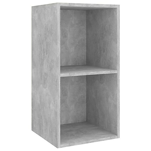 furnicato TV-Schrank TV-Wandschrank Betongrau 37x37x72 cm Holzwerkstoff (1- günstig online kaufen