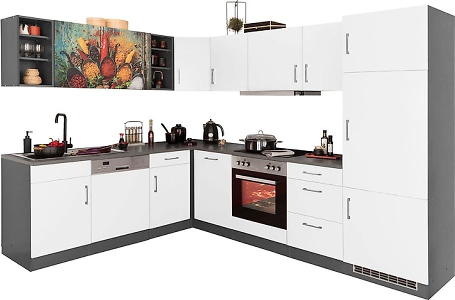 KOCHSTATION Küchenzeile »KS-Paris – Küchen mit einzigartigen Fotomotiven au günstig online kaufen