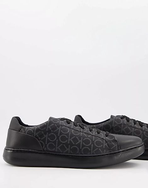 Calvin Klein – Falconi – Sneaker in Schwarz günstig online kaufen