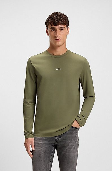 BOSS ORANGE Langarmshirt TChark mit Rundhalsausschnitt günstig online kaufen