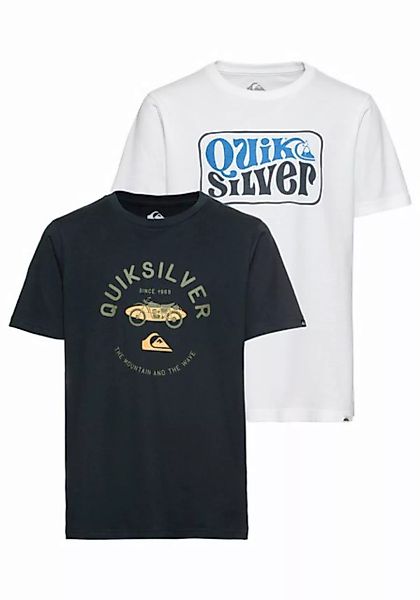 Quiksilver T-Shirt GETTIN AIR SHORT SLEEVE TEE PACK YOUTH (Packung, 2-tlg) günstig online kaufen
