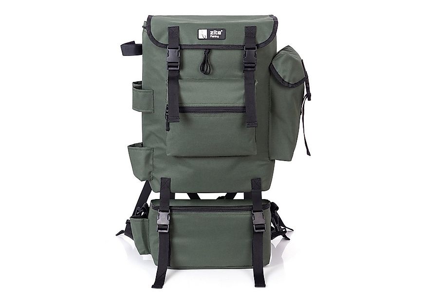 Zite Angelrucksack Multifunktionaler ISO Rucksack mit abnehmbarem Kühlfach günstig online kaufen