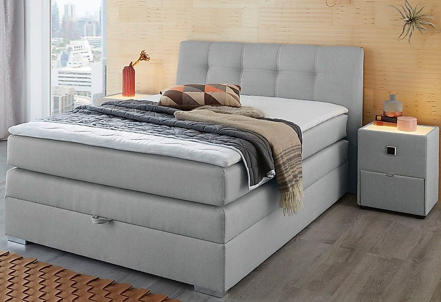 Jockenhöfer Gruppe Boxspringbett Amelie, mit Bettkasten günstig online kaufen