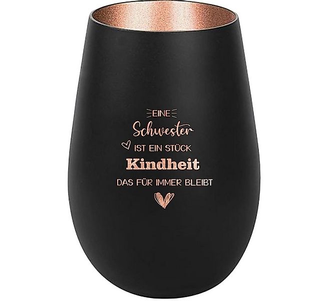 Der Porzellan-Laden Windlicht Windlicht mit Gravur: "Eine Schwester ist ein günstig online kaufen