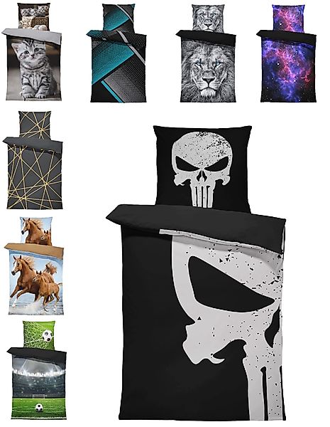 One Home Bettwäsche Fotodruck, Mikrofaser, 4 günstig online kaufen