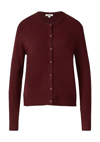s.Oliver Strickjacke – Damen Feinstrick-Cardigan – günstig online kaufen