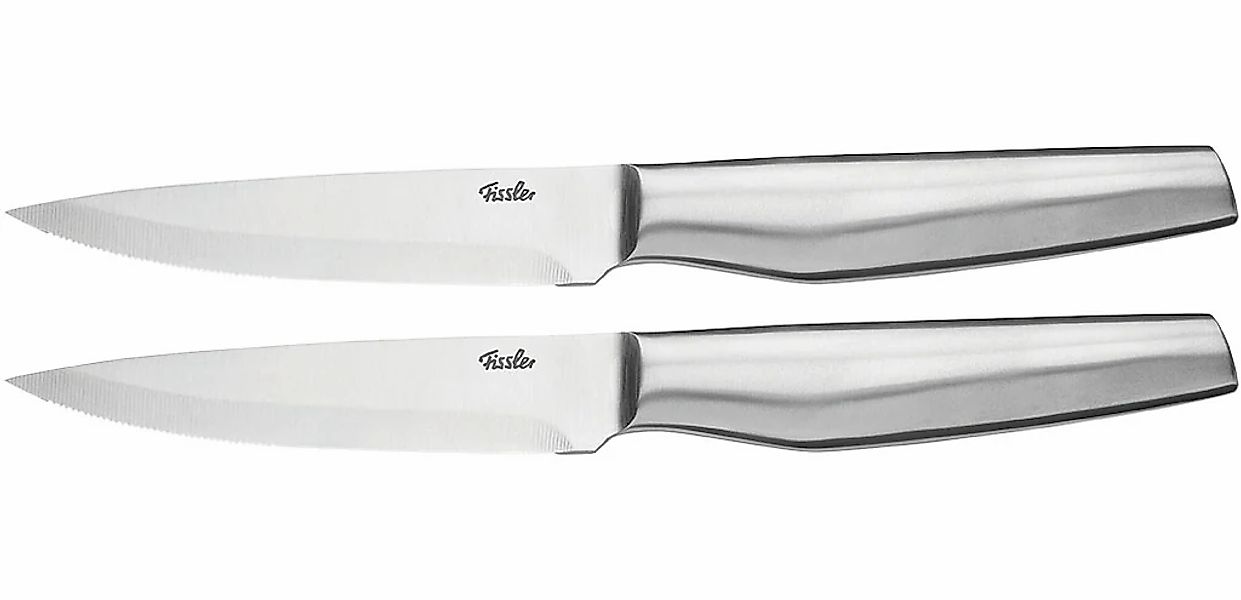 Fissler Steakmesser "Essential" Ergonomischer Griff, Wellenschliff günstig online kaufen