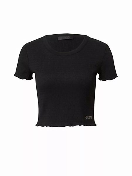 Guess T-Shirt (1-tlg) Plain/ohne Details, Ziersteine günstig online kaufen