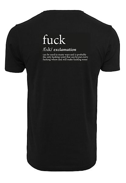 MisterTee T-Shirt "MisterTee Herren FCK Tee" 1 Stk. tlg. günstig online kaufen