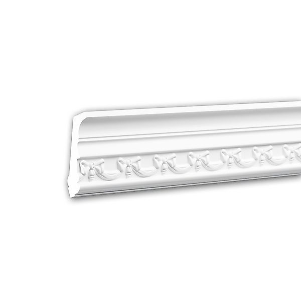 PROFHOME 150186 Eckleiste aus Polyurethan Deckenleiste Stuckleiste 2 m 200 günstig online kaufen