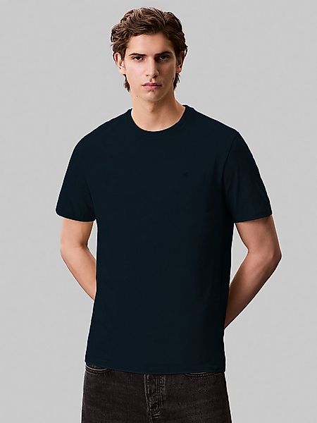Calvin Klein Jeans T-Shirt SS SMOOTH CTTN SOLID CREWNK TEE mit Logo günstig online kaufen