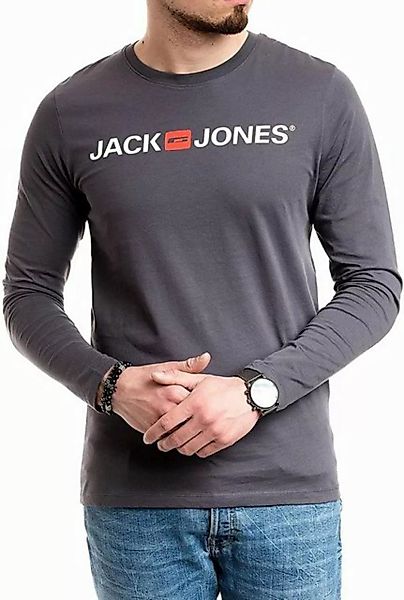 Jack & Jones Langarmshirt mit Printaufdruck günstig online kaufen