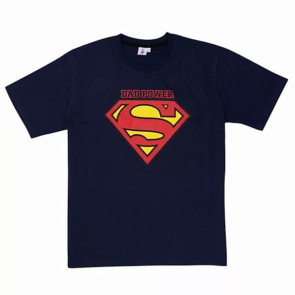 United Labels® T-Shirt Dad Power T-Shirt für Herren - Superman Logo Shirt O günstig online kaufen