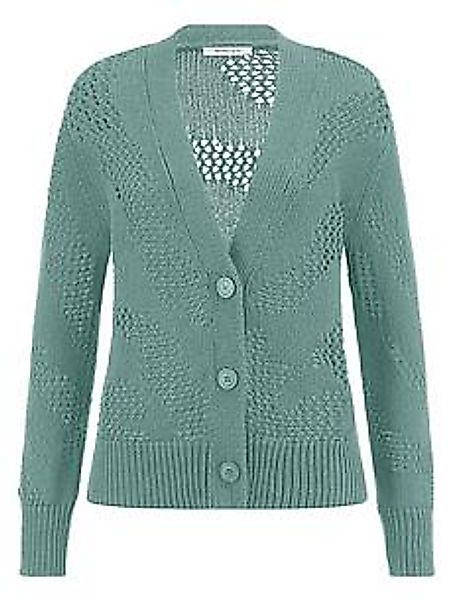 Strickjacke Peter Hahn grün günstig online kaufen