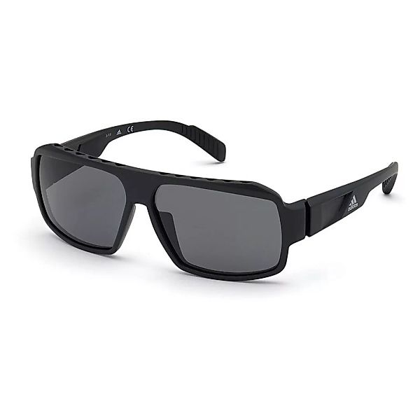 Adidas Sp0026 Polarisierte Sonnenbrille Grey/CAT3 Matte Black günstig online kaufen