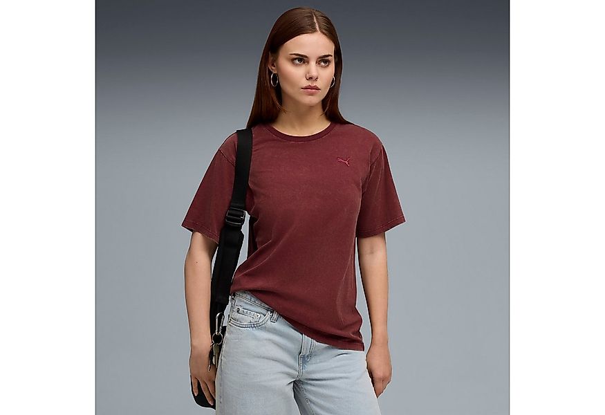 PUMA T-Shirt ESS ELEVATED RELAXED WASH TEE Kurzarmdesign, Rundhalsausschnit günstig online kaufen