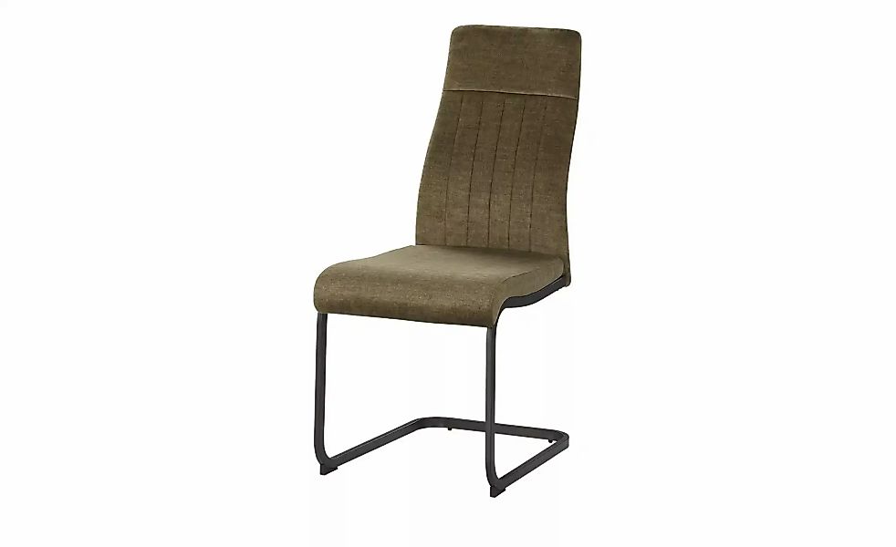 Schwingstuhl  Harun ¦ grün ¦ Maße (cm): B: 45,5 H: 97,5 T: 63.0 Stühle > Sc günstig online kaufen